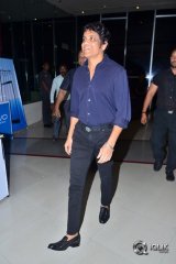 Nagarjuna at Special Screening Show for Raju Gari Gadhi 2 Movie